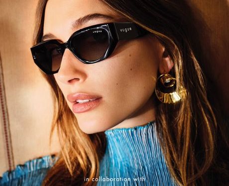 Hailey Bieber X Vogue Eyewear ABC da Comunica o