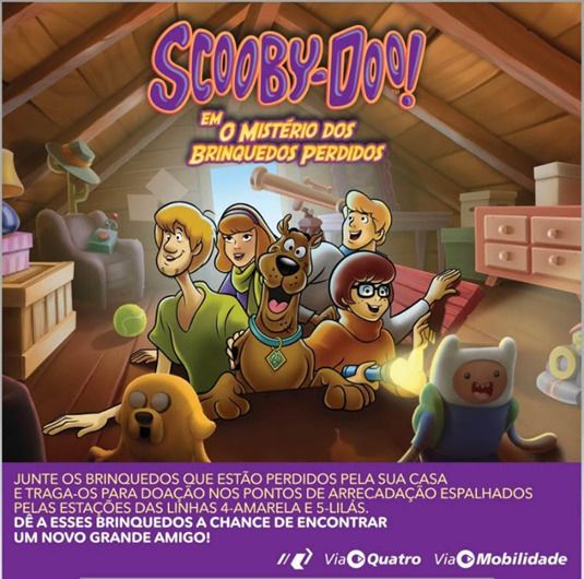 ViaQuatro, ViaMobilidade e Cartoon Network realizam campanha de arrecadação  de brinquedos