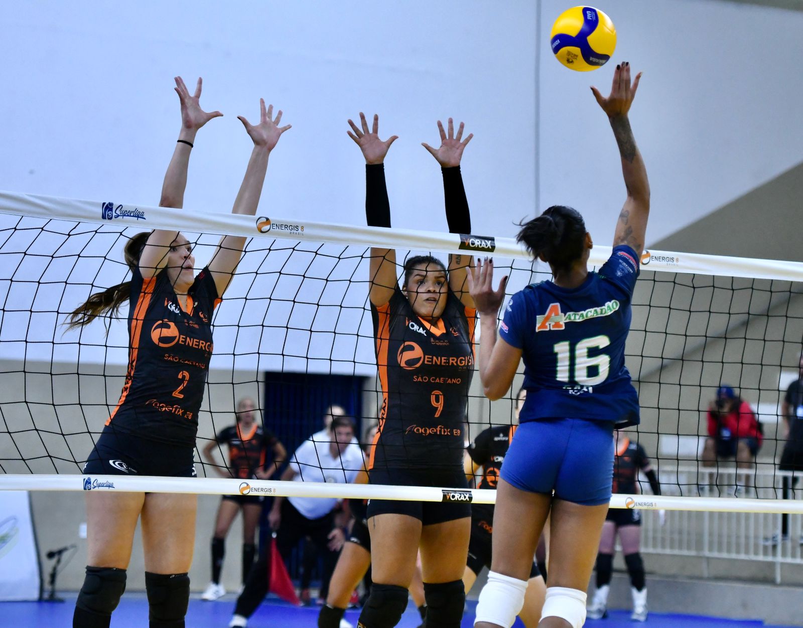 São Caetano / Energis 8 Brasil estreia na Superliga Feminina de