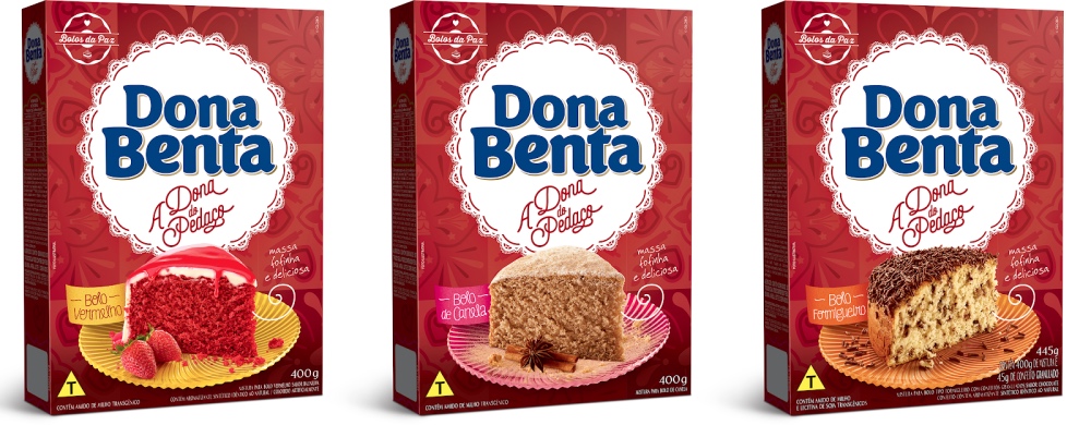 Dona Benta Lanca Linha De Mistura Para Bolos A Dona Do Pedaco