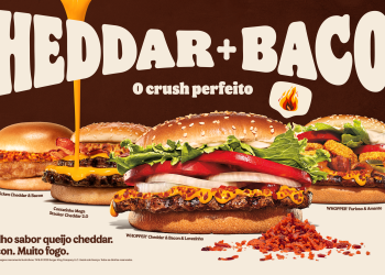 Burger King® inova no cardápio com a nova Linha Bacon Lovers