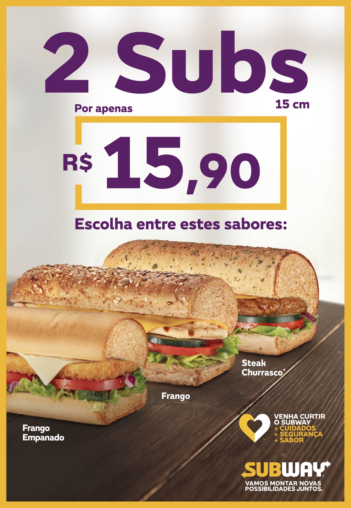 Subway Lan A Promo O De Subs Por R Abc Da Comunica O