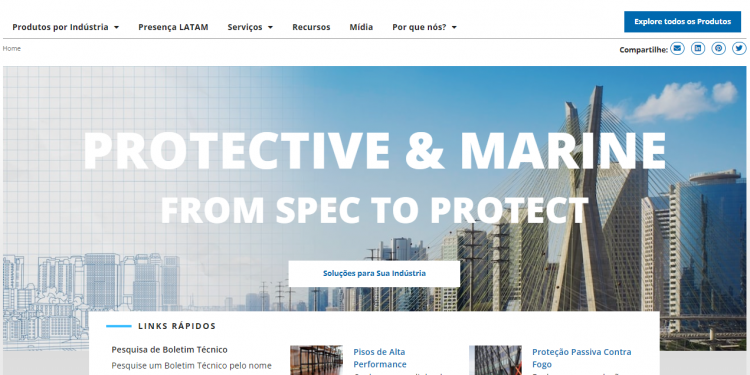 Sherwin-Williams Protective & Marine Coatings Lança Novo Site - ABC Da ...